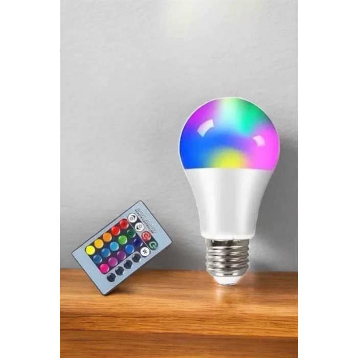 ieg™ Led Ampul Enerji Dostu RGB Işıklı 100W Led Işık
