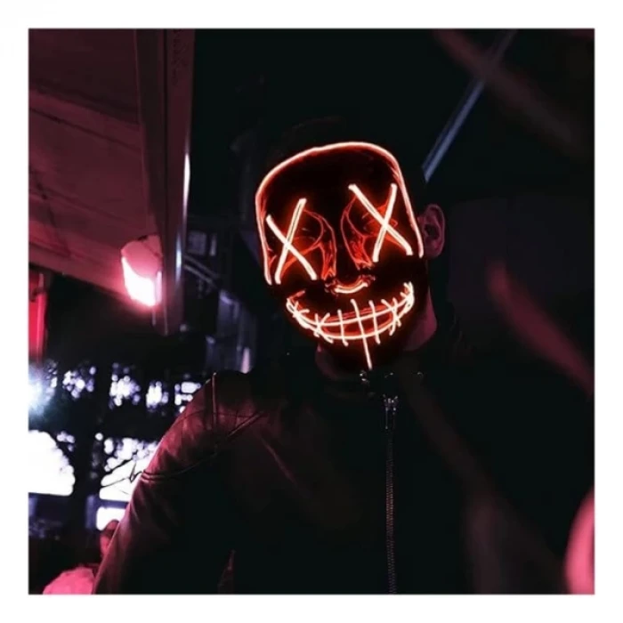 ieg™ LED Işıklı Turuncu Maske