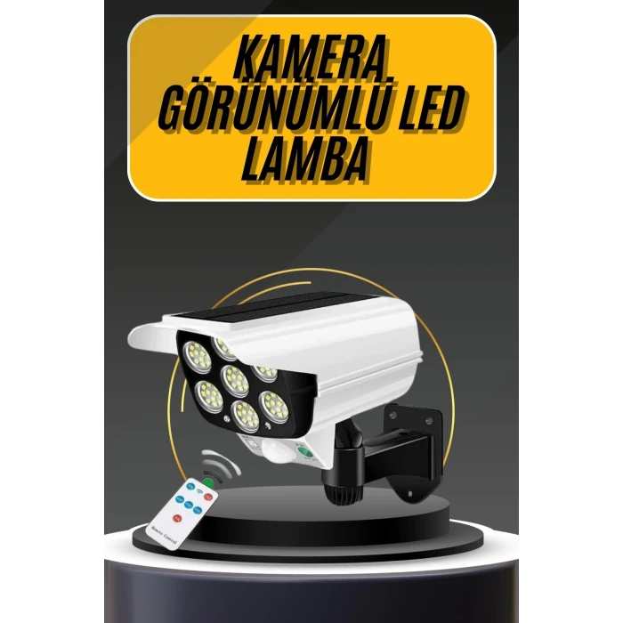 ieg™ Led Lamba-güneş Paneli Destekli Uzaktan Kumandalı Solar Led Lamba