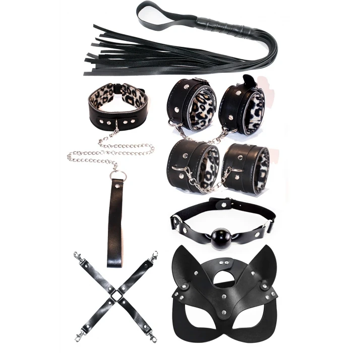 ieg™ Leopar Desenli Fantezi Set