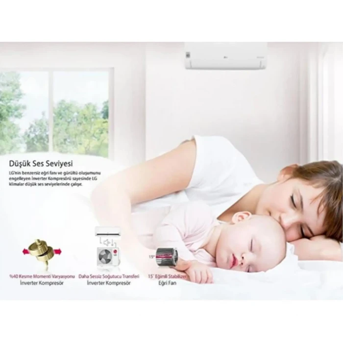 ieg™ Lg  Pc12sQ S3nm12ja2fa 12000 Btu Klıma(1923)