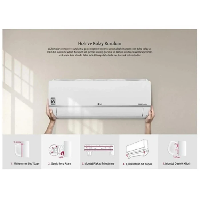 ieg™ Lg  Pc12sQ S3nm12ja2fa 12000 Btu Klıma(1923)