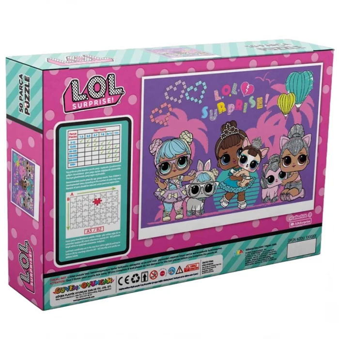 ieg™ LOL Surprise 50 Parça Puzzle