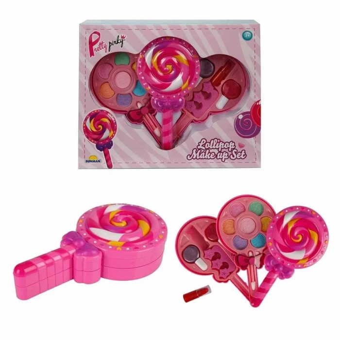 ieg™ Lolipop Şekilli 2 Katlı Makyaj Güzellik Seti