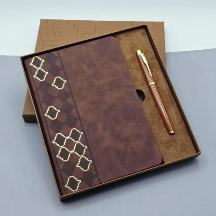 ieg™  Lüks Kutulu Defter Kalem Set