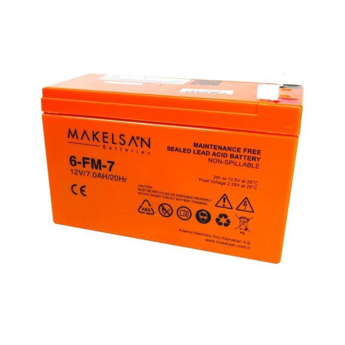 ieg™ Makelsan 12v 7ah Bakımsız Kuru Akü. Ups İçin Uygundur.(1923)