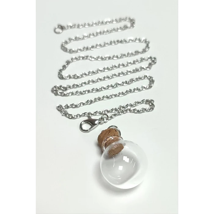 ieg™ Mantar Kapaklı Boş Fanus Canlı Kolye