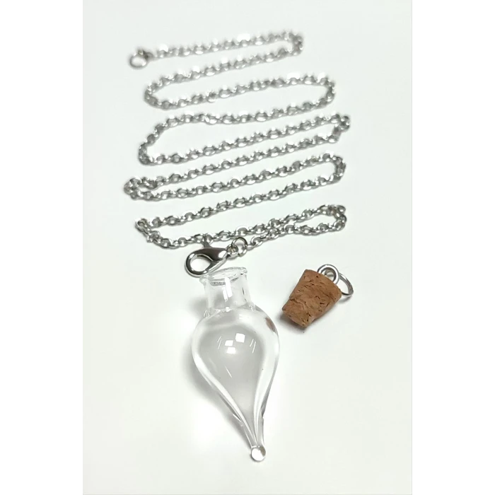 ieg™ Mantar Kapaklı Boş Fanus Canlı Kolye