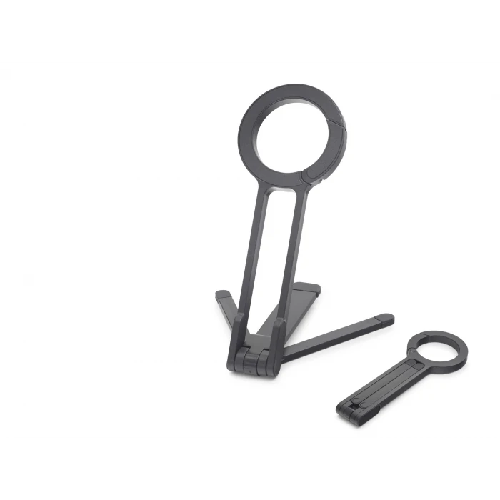 ieg™ Manyetik Katlanir Masaüstü Telefon Standı Plastik - Siyah ND8029
