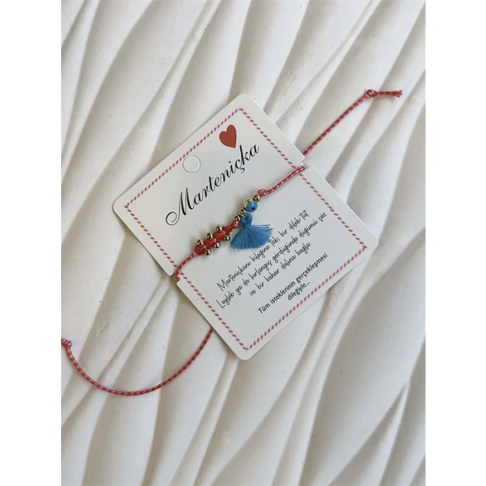 ieg™ Marteniçka İp Bileklik - Kırmızı