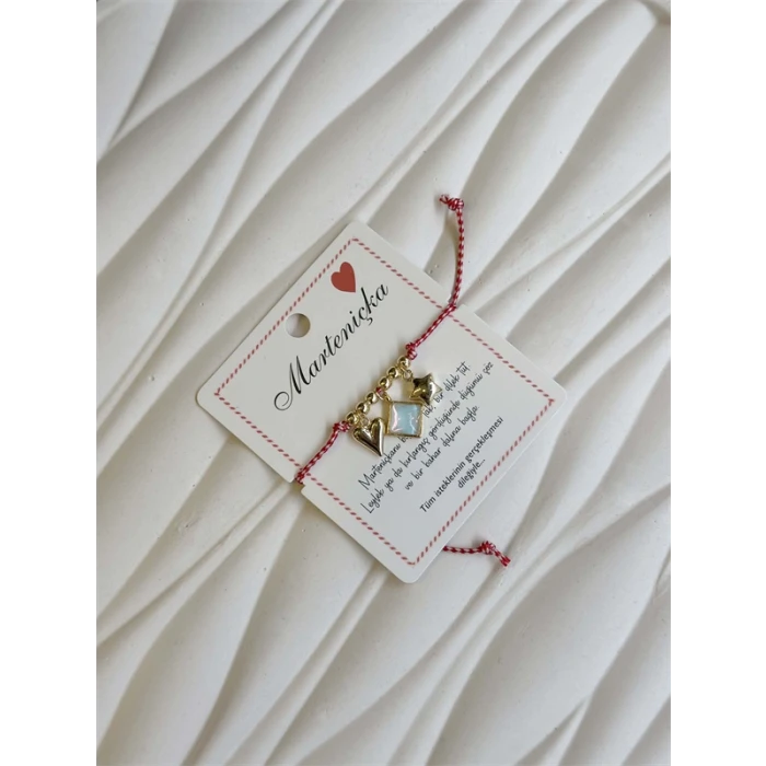 ieg™ Marteniçka İp Bileklik - Kırmızı