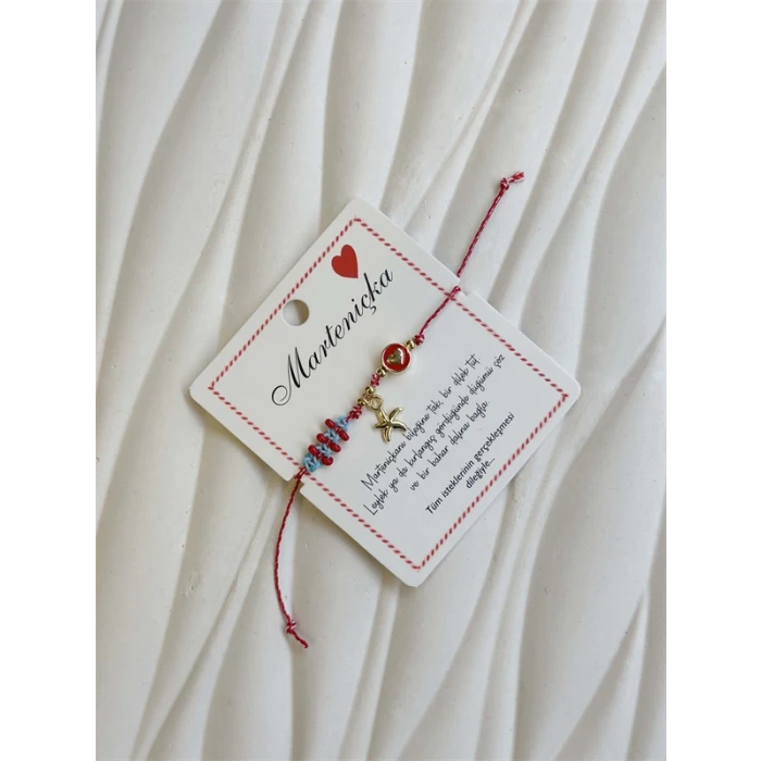 ieg™ Marteniçka İp Bileklik - Kırmızı