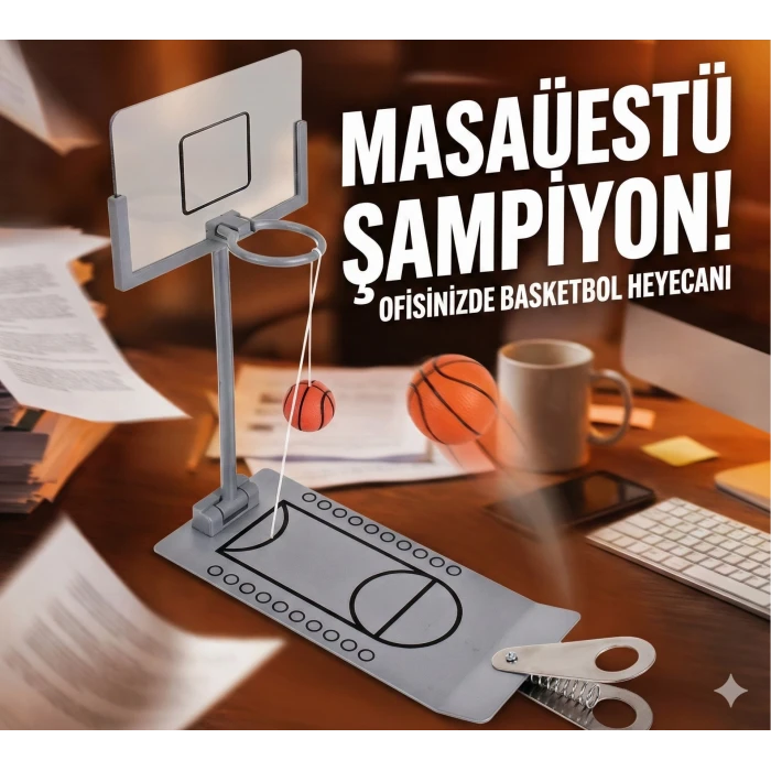 ieg™ Masaüstü Metal Basketbol Oyunu