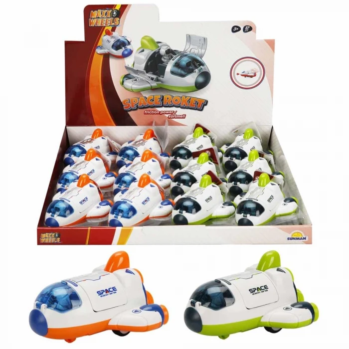 ieg™ Maxx Wheels Astronotlu Sürtmeli Uzay Mekiği