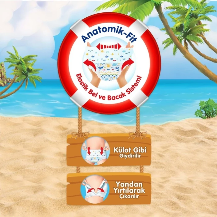 ieg™ Mayo Bez 5-6 Beden 14+ Kg 10 Adet