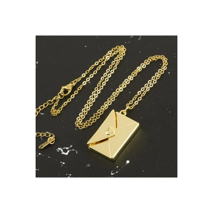 ieg™ Mektup Kapaklı Çelik Kolye