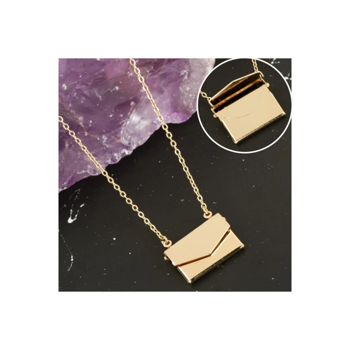 ieg™ Mektup Kapaklı Çelik Kolye