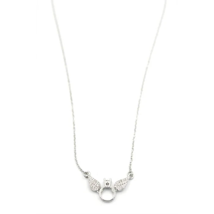 ieg™ Melek Tektaş Kolye - Gümüş