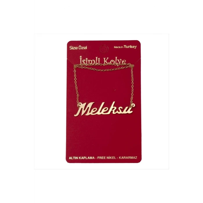 ieg™ Meleksu İsimli Kolye (Kişiye Özel)