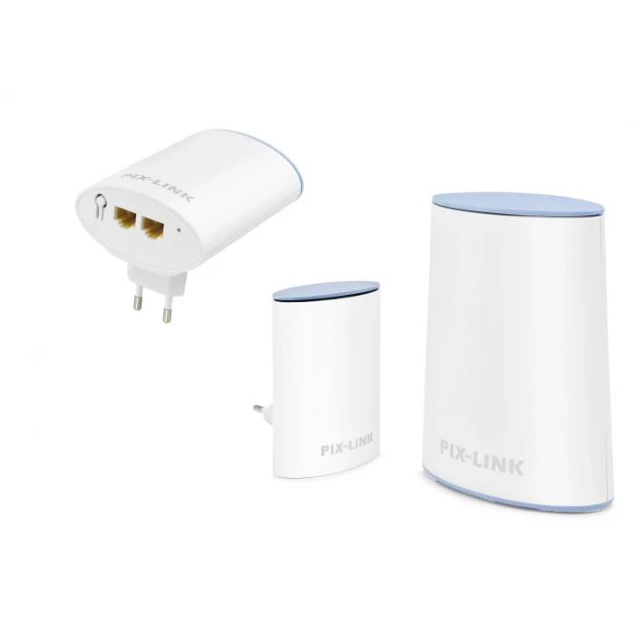 ieg™ Mesh Wifi Sistemi Ac1200 Dual Band 3’Lü Set - Beyaz LV-WMS01