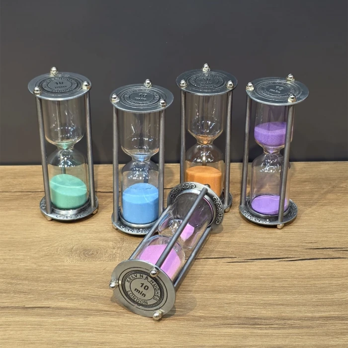 ieg™ Metal 10 Dakikalık Kum Saati