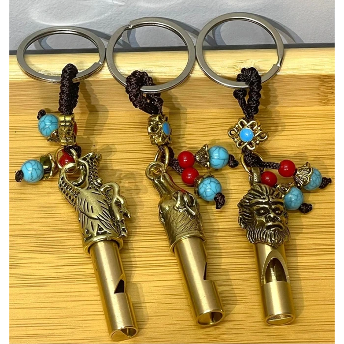 ieg™ Metal Figürlü Düdük Anahtarlık