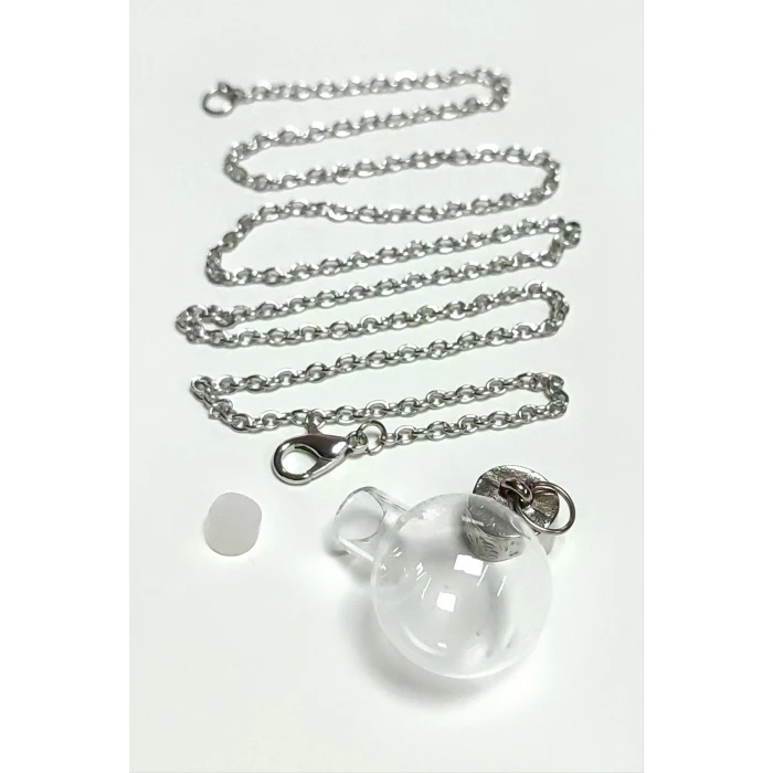 ieg™ Metal Kapaklı Boş Fanus Canlı Kolye