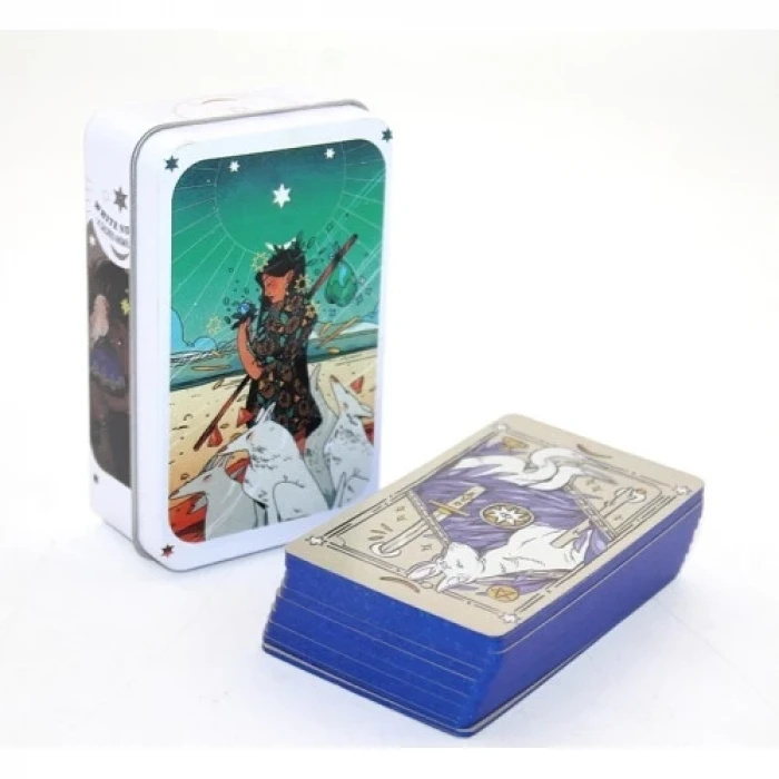 ieg™ Metal Kutulu Tarot Kartı White Numen