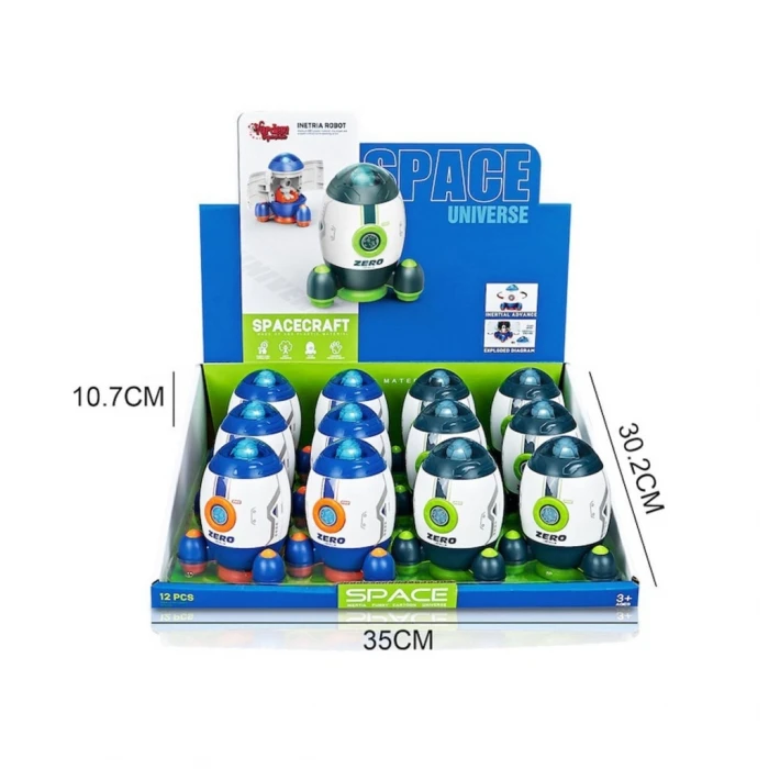 ieg™ MG-D400-44 Sürtmeli Astronotlu Uzay Roketi
