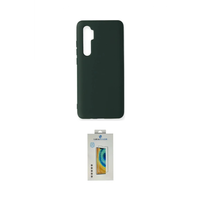 ieg™ Mi Note 10 Lite Kılıf Ahenk Serisi - Şeffaf Polymer Nano Ekran Koruyucu