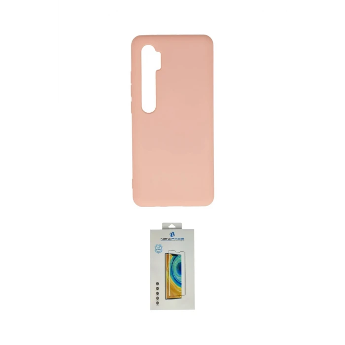 ieg™ Mi Note 10 Lite Kılıf Ahenk Serisi - Şeffaf Polymer Nano Ekran Koruyucu