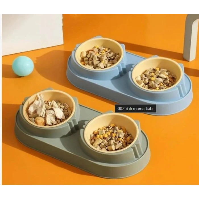 ieg™ Mikopet Çift Bölmeli Mama ve Su Kabı