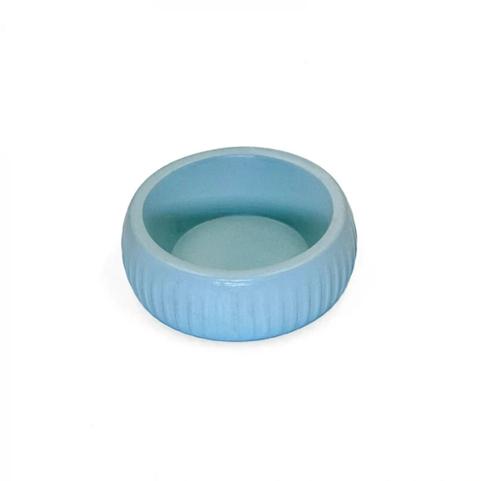 ieg™ Mikopet Organik Seramik Mama Kabı Mavi