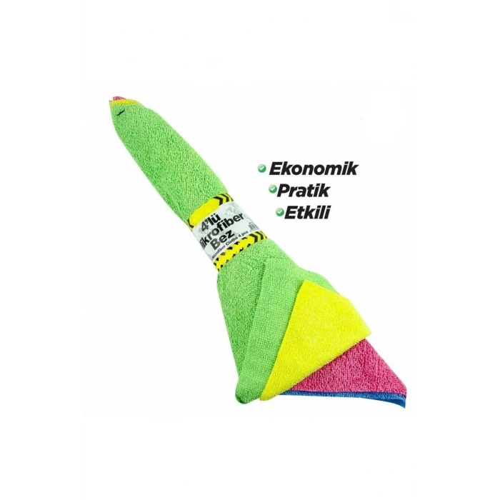 İEG Mikrofiber Bez 30x30 cm 4lü -K-87