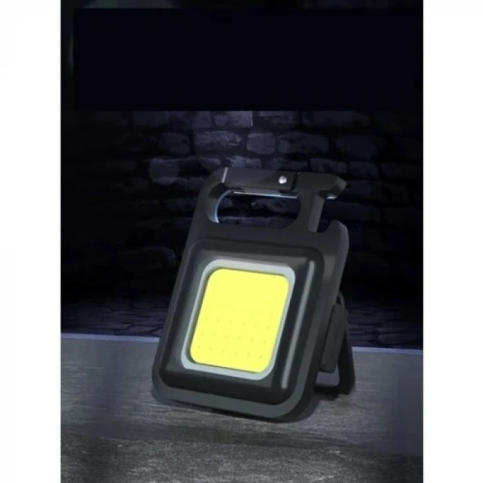 ieg ™ Mini 30 LEDli Çok Fonksiyonlu Şarjlı Kamp Lambası ve Anahtarlık Fener