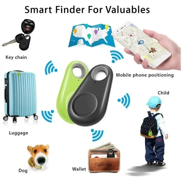 ieg™ Mini Akıllı Anahtar Bulucu Bluetooth Tracker Evcil Hayvan ve Eşya Gps Bulucu Anti-kayıp Sensör