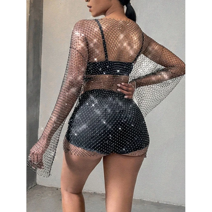 ieg™ MİNİ ELBİSE KOLLU.