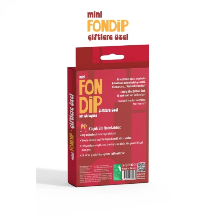 ieg™ Mini Fondip Çiftlere Özel Eğlenceli Kart Oyunu