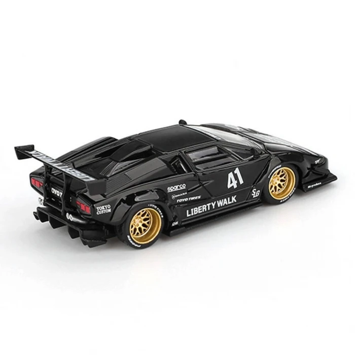 ieg™ Mini GT 1/64 Lamborghini Countach LB-WORKS Black Blister Paket