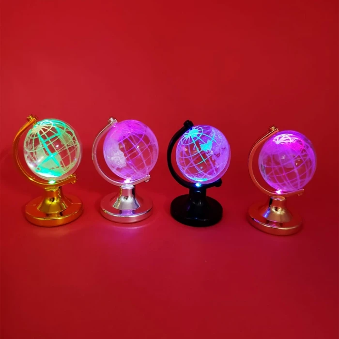 ieg™ Mini Işıklı Cam Kristal Dünya