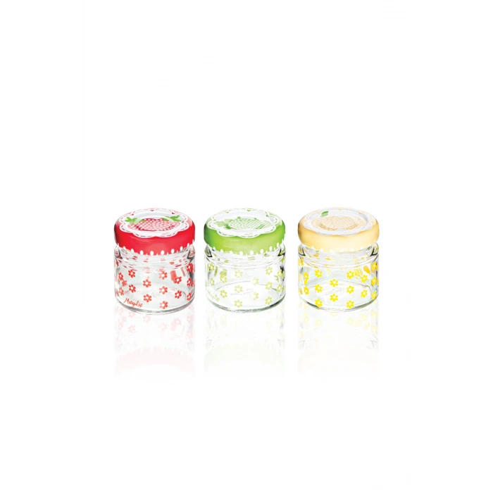 ieg™ Mini Yuvarlak Saklama Kavanozu Fruit -SGM07560