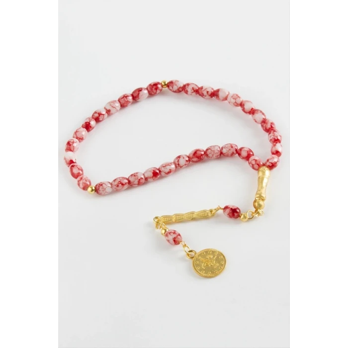 ieg™ Mısır Kesim Cam Taş Tesbih 7 mm