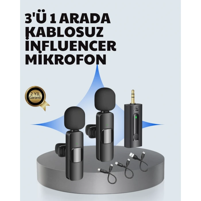 ieg™ Mobil Uyumlu Mikrofon - Dış Mekân İçin İdeal