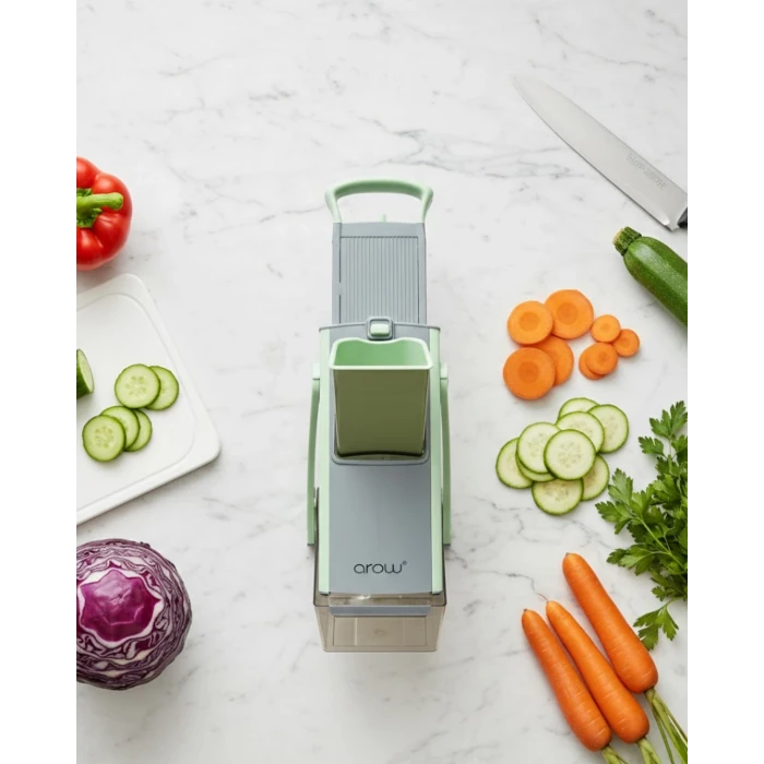 ieg™ Modern Tasarımlı Çelik El Rendesi ve Doğrayıcı