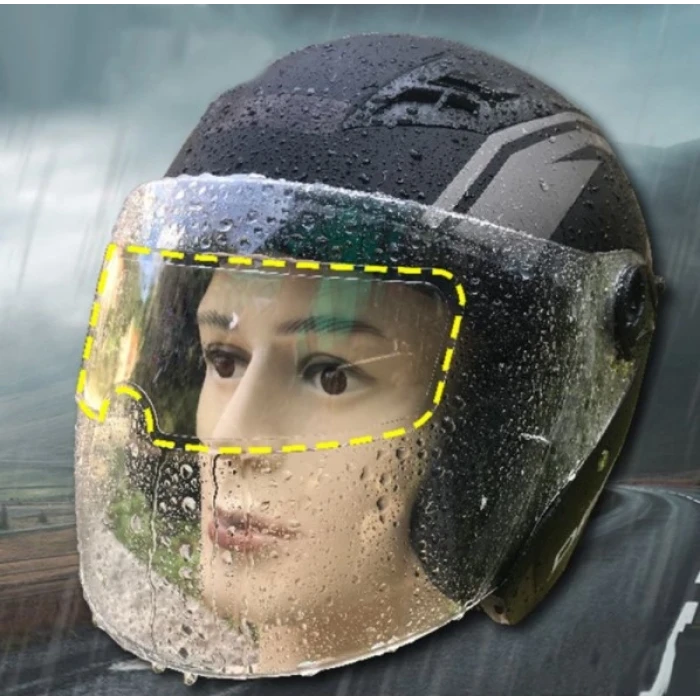 ieg™ MOTOSIKLET  KASKI İÇIN YAĞMUR KAYDIRICI