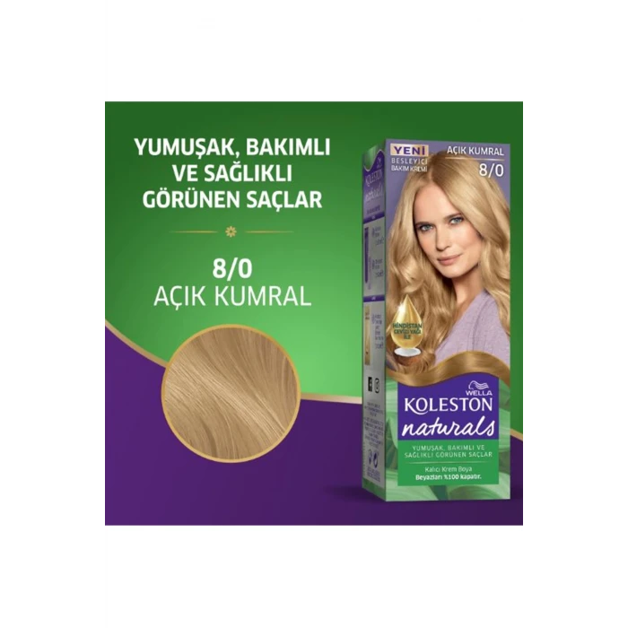 İEG Naturals Saç Boyası Açık Kumral 8/0