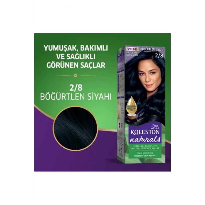 İEG Naturals Saç Boyası Böğürtlen Siyahı 2/8 2x Paket