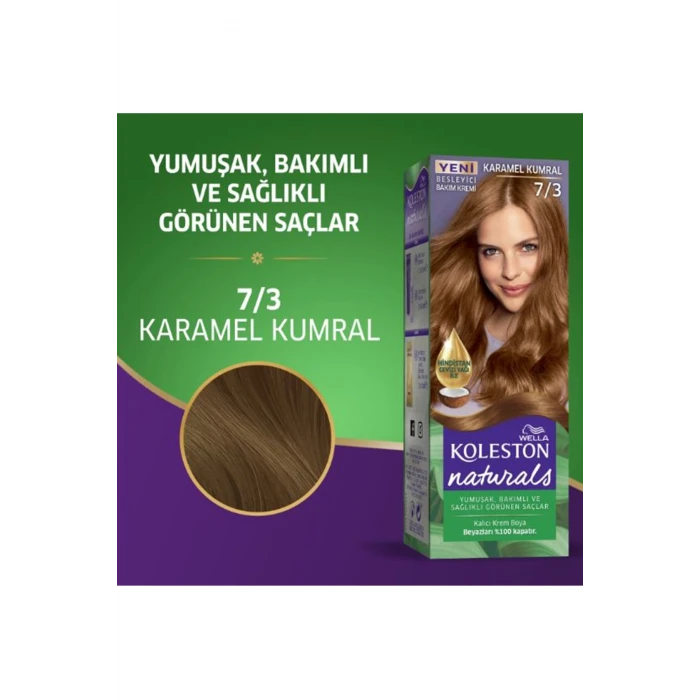 İEG Naturals Saç Boyası Karamel Kumral 7/3