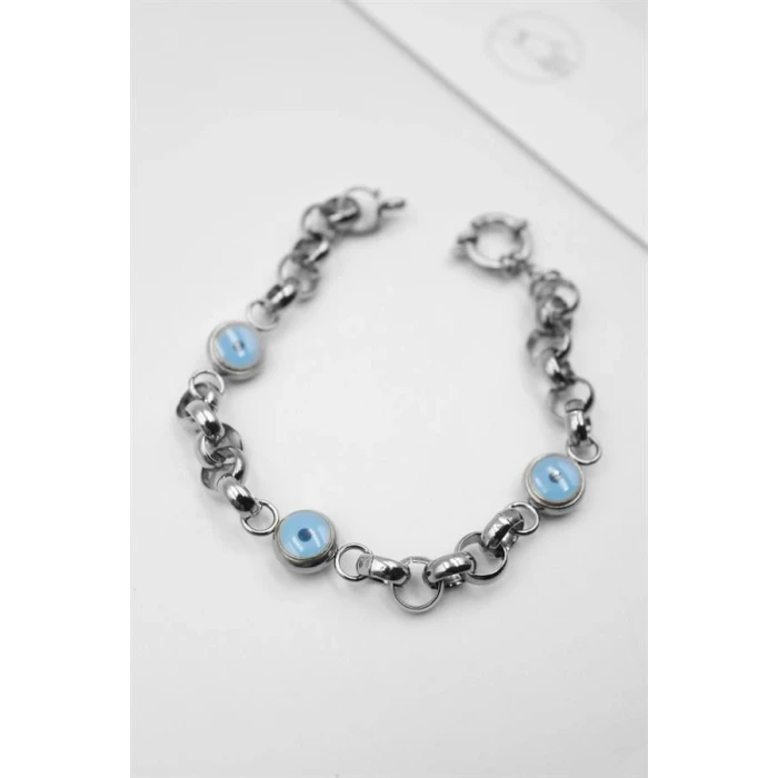 ieg™ Nazar Boncuk Bileklik - Gümüş