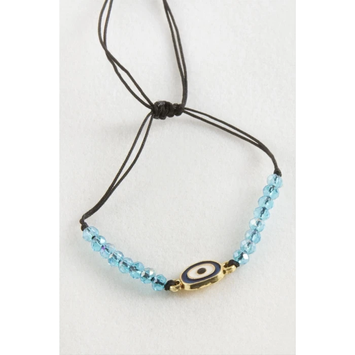 ieg™ Nazar Kristal Makrome İp Bileklik